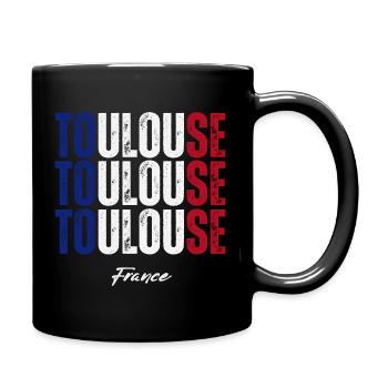 Toulouse, France, j’adore Toulouse - Mug uni - noir - Droite