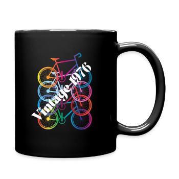 Millésime 1986 - Mug uni - noir - Droite