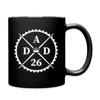 dad_26- - Tasse einfarbig - Schwarz - Rechts