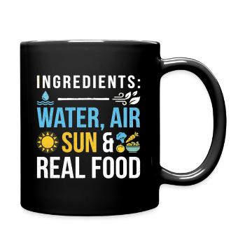 Nutrition Santé Sports - Mug uni - noir - Droite