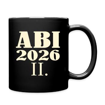 Re-examinations Abitur 2026 - Full Colour Mug - black - Right
