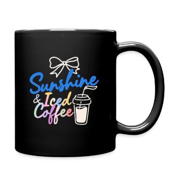 Summer Sun Holidays - Full Colour Mug - black - Right