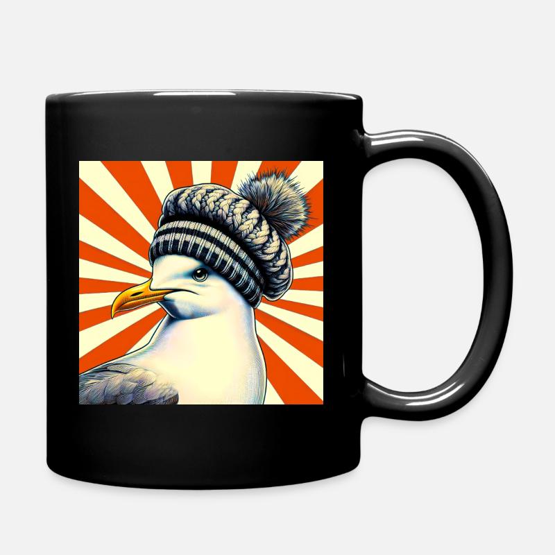gull - Full Colour Mug - black