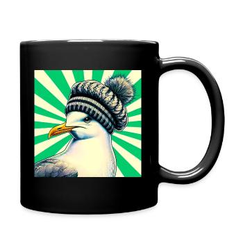 gull - Full Colour Mug - black - Right