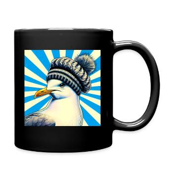 gull - Full Colour Mug - black - Right