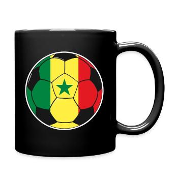Football team Senegal - Full Colour Mug - black - Right