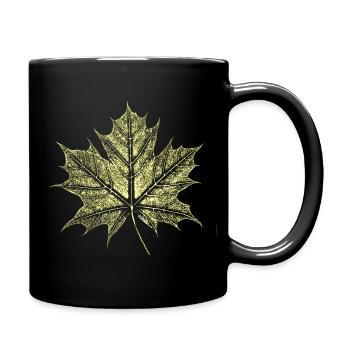 Maple Leaf / Botany - Natural - Full Colour Mug - black - Right