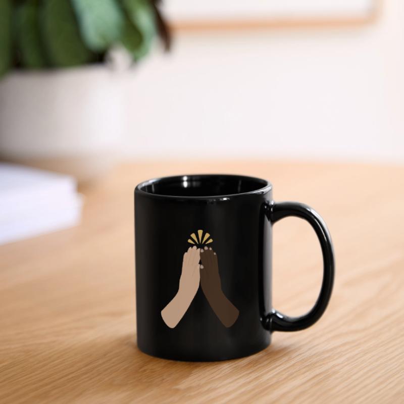Diverse Hands Clap Unity Full Colour Mug