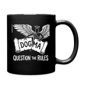 Dogma Flight : Ask the Rules - Mug uni - noir - Droite