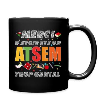 Thank you for being an ATSEM too awesome Gift - Full Colour Mug - black - Right