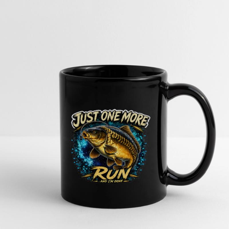 Encore une course : Conception de pêche à la carpe Mug uni