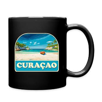 Curacao - Full Colour Mug - black - Right