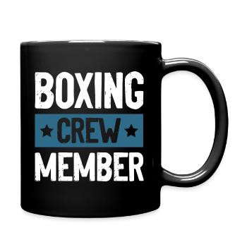 Boxing Crew - Full Colour Mug - black - Right