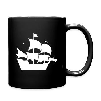 Sail - Full Colour Mug - black - Right