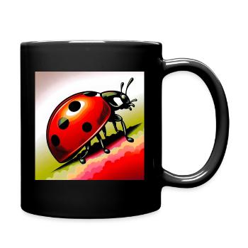 ladybird - Full Colour Mug - black - Right