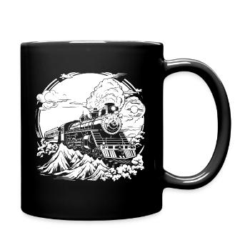 Railroad - Full Colour Mug - black - Right