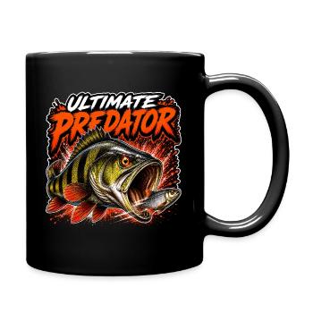 Pêche ultime à la perche prédatrice - Mug uni - noir - Droite