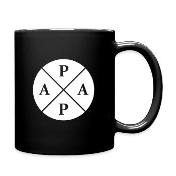 Papa Père Fête des Pères - Mug uni - noir - Droite