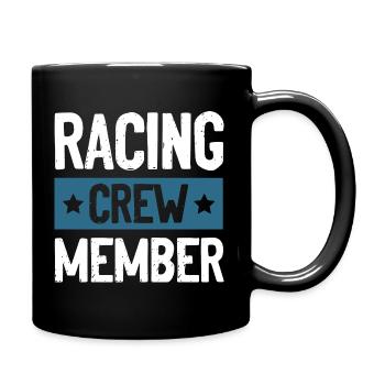 Équipage de course - Mug uni - noir - Droite
