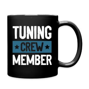 Tuning Crew - Tasse einfarbig - Schwarz - Rechts