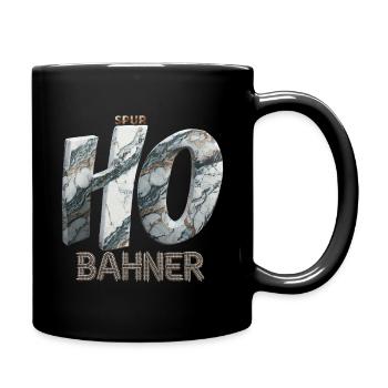 Gauge H0 BAHNER – Marble Edition - Full Colour Mug - black - Right