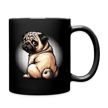 Carlin Carlin Propriétaire de carlin Amoureux du carlin Porte-carlin - Mug uni - noir - Droite