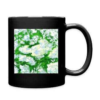 Peintures de sureau - Mug uni - noir - Droite