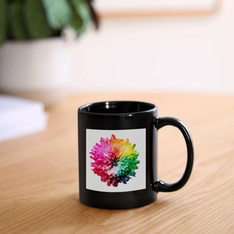 Explosion de la Fleur Arc-en-ciel Mug uni