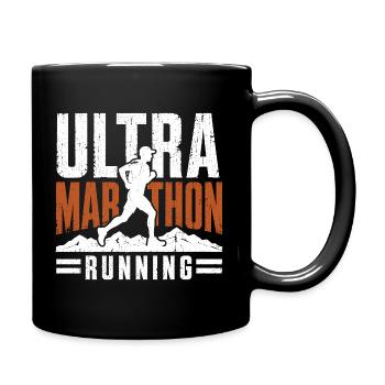 Course d’ultramarathon en détresse - Mug uni - noir - Droite