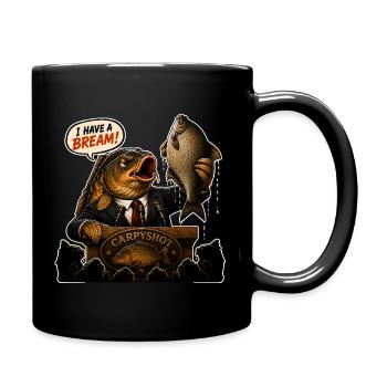 I Have A Bream Funny Carp Fishing Design - Full Colour Mug - black - Right