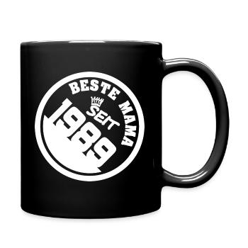 Mama 1989 - Mug uni - noir - Droite