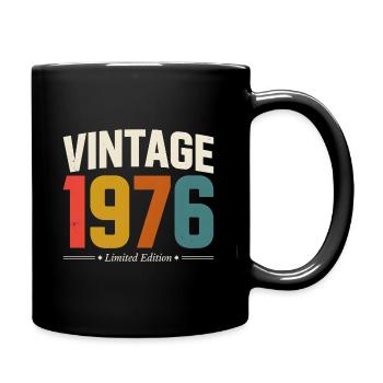 Vintage 1976 Limited Edition - Full Colour Mug - black - Right