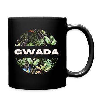 Gwada T-Shirt Cadeau Humour - Mug uni - noir - Droite
