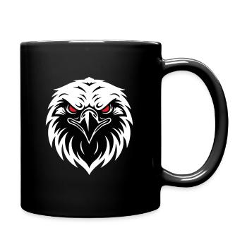Aigle Mascotte Logo Sport Gaming Cadeau - Mug uni - noir - Droite