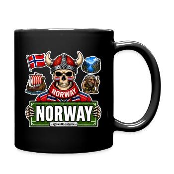 SkullCostume World Edition: Norway - Full Colour Mug - black - Right