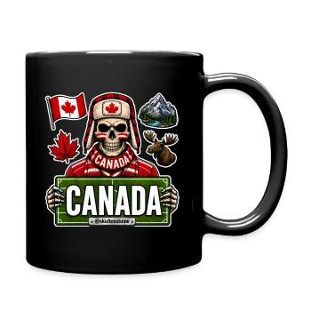 SkullCostume Édition mondiale : Canada - Mug uni - noir - Droite