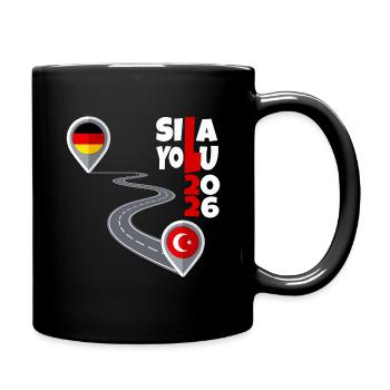 Sila Yolu - Retour : Deux mondes, un voyage - Mug uni - noir - Droite