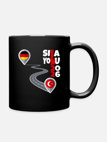 Sila Yolu - Retour : Deux mondes, un voyage - Mug uni - noir