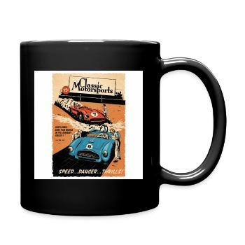 Sport automobile - Mug uni - noir - Droite