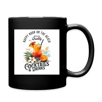 Cocktails - Mug uni - noir - Droite