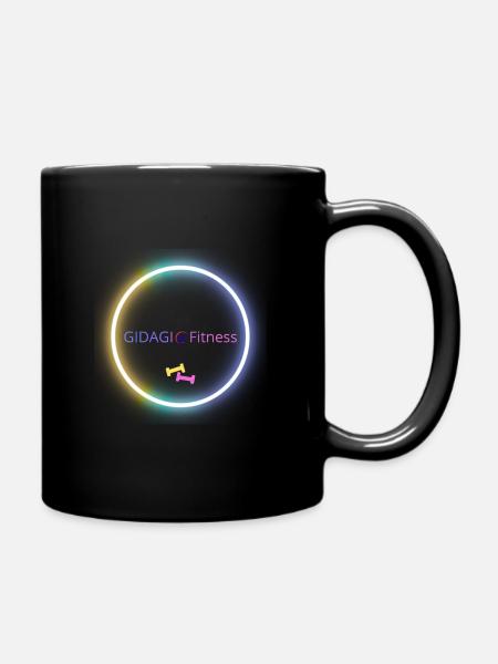 GIDAGI Fitness - Full Colour Mug - black