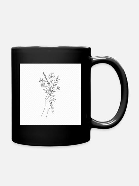 Pouvoir de la Fleur - Mug uni - noir