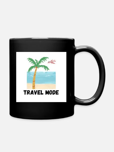 Mode Voyage Conception de plages tropicales - Mug uni - noir