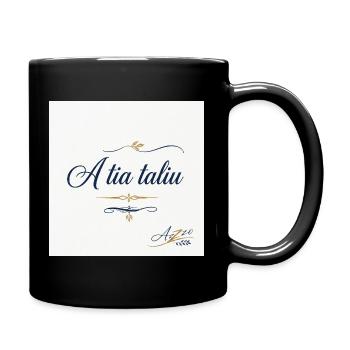 Dialetto siciliano - Mug uni - noir - Droite