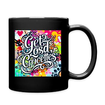 Faites de bonnes courses Graffiti - Mug uni - noir - Droite
