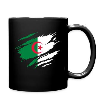 Algérien Drapeau de l'Algérie - Mug uni - noir - Droite