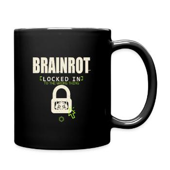 Brainrott Locked In - Mug uni - noir - Droite