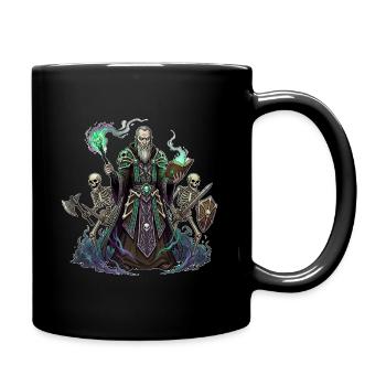 Le Nécromancien Noir et ses Serviteurs - Mug uni - noir - Droite