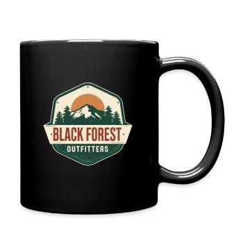 Schwarzwald Black Forest Heritage Badge - Full Colour Mug - black - Right