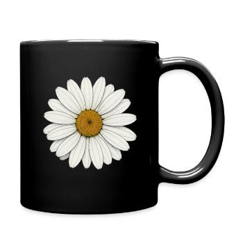 Daisy Vintage Style - Mug uni - noir - Droite